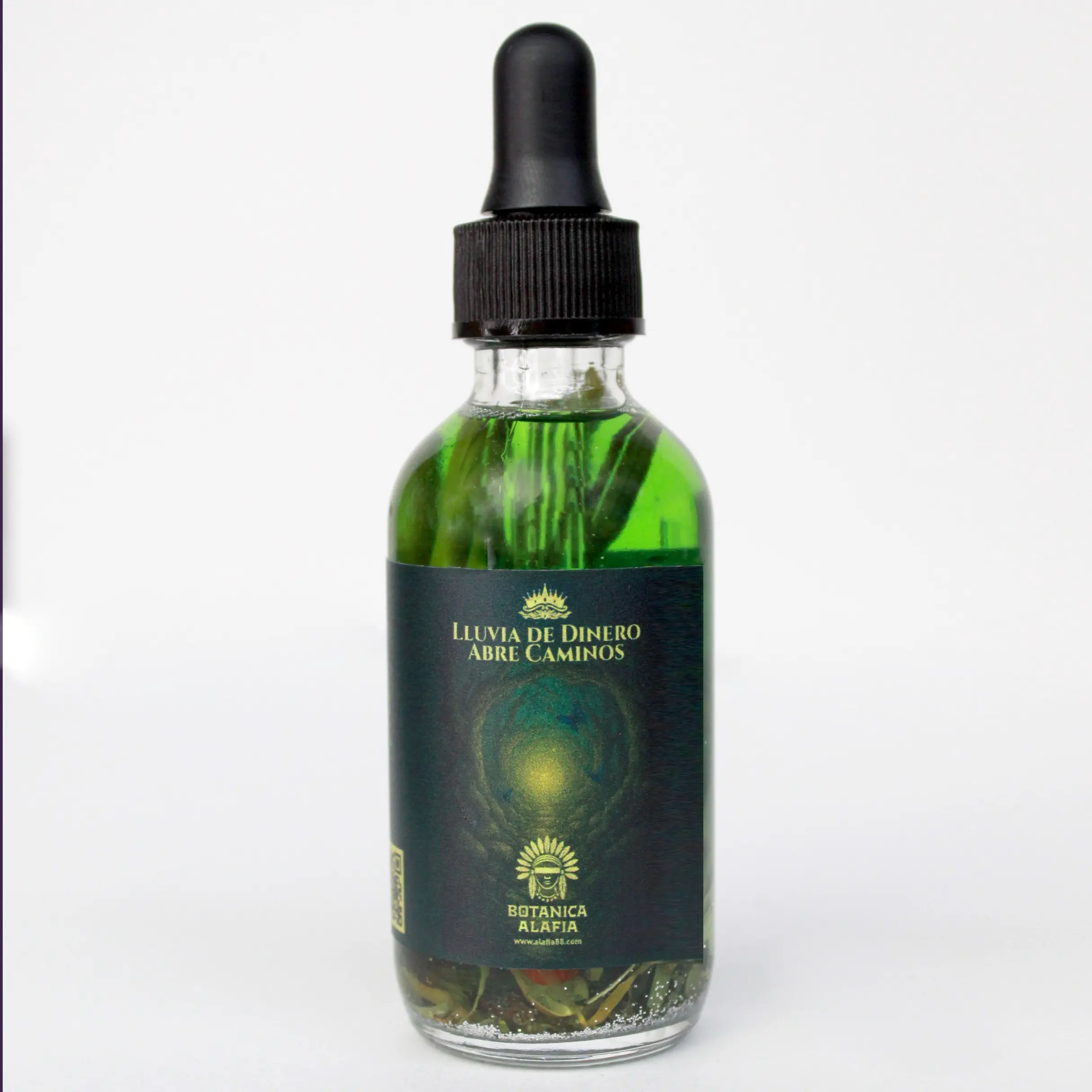 Botanical Oil Blend –Lluvia de Dinero Open Roads 2 oz Botanical Oil Blend –Lluvia de Dinero Open Roads 2 oz