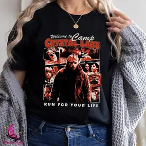 Jason Voorhees Halloween Horror Shirt, Friday 13th Halloween Shirt
