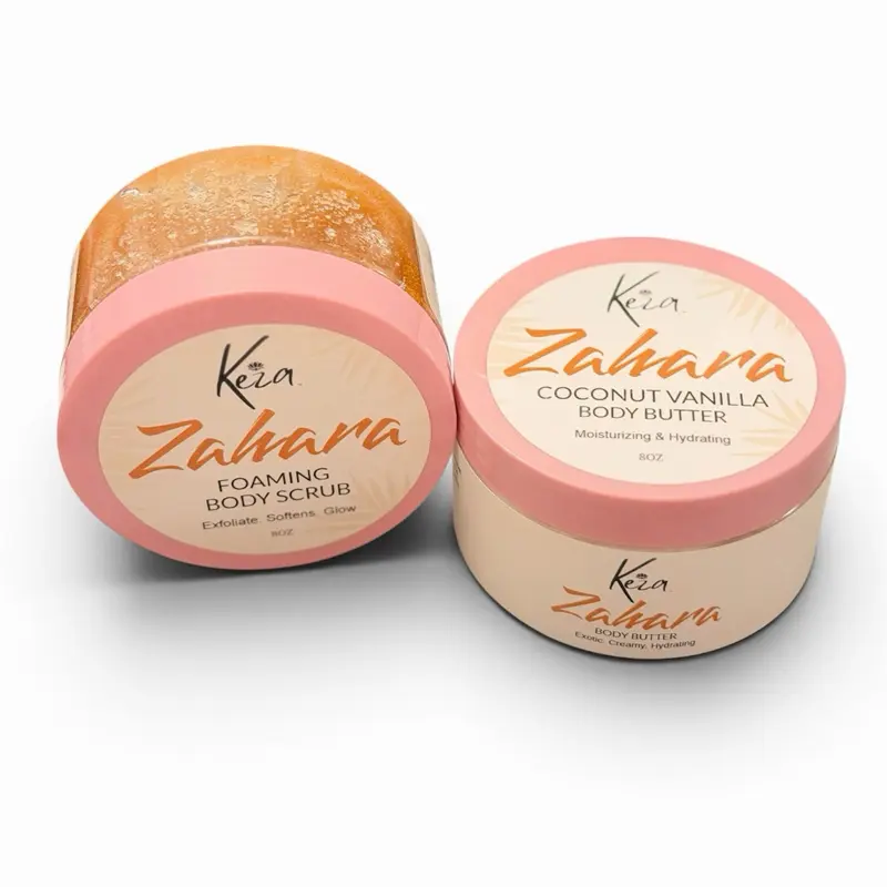 Foaming Sugar Scrub & Body Butter Set