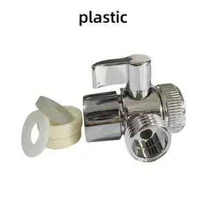 Universal Faucet Switch Adapter Kitchen Sink Splitter Diverter Valve Water Tap Connector for Toilet Bidet Shower Bathroom