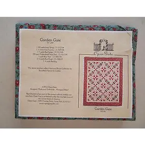 Garden Gate Quilt Kit 70x84 by Open Gate Twin Size