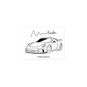 Revvedline 911 Bubble-Free Sticker