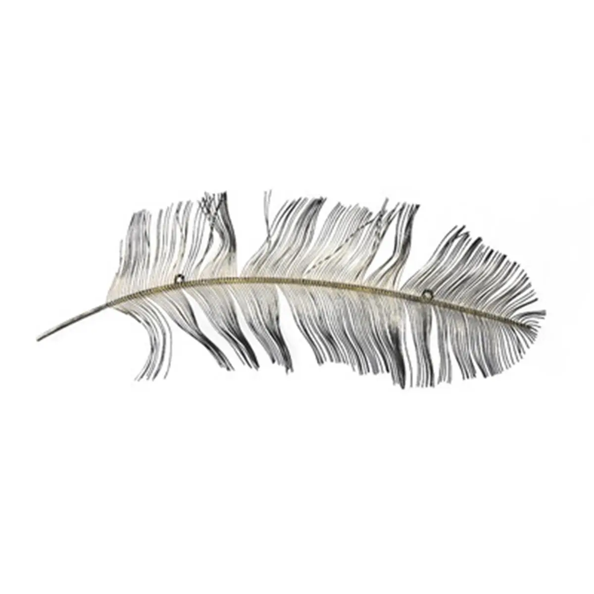 CheungsRattan 4736 Decorative Metal Peacock Feather Wall Decor