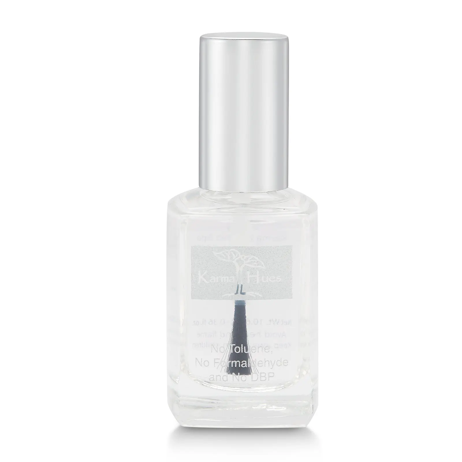 Karma Naturals Triple 5 Organic Revitalizing Base Coat - Nail Treatment for Polish Prep, Nail Polish, Manicure, Lemon Extract, Bottle, Unisex, Hydration Boost, Manicure At Home, Hydrating