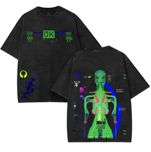 Marathon Gameplay Graphic Tee Washed Tee Game Acid Washed Lightweight Cotton TSHIRT, Gift For Gamer