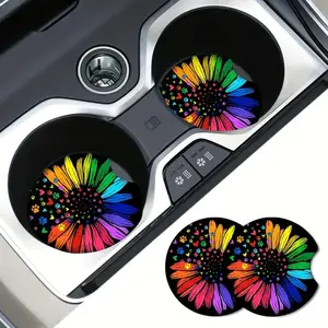 2pcs Car Cup Holder Coasters, Durable & Stylish Design, Perfect for Daily Use, Enhance Your Vehicle Interior, Car Accessories