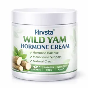 Wild Yam Root Cream — An Organic Balancing Cream Formulated for Women: Deeply Nourishing and Moisturizing; Infused with Wild Yam Root, Chaste Tree Berry, and Red Clover