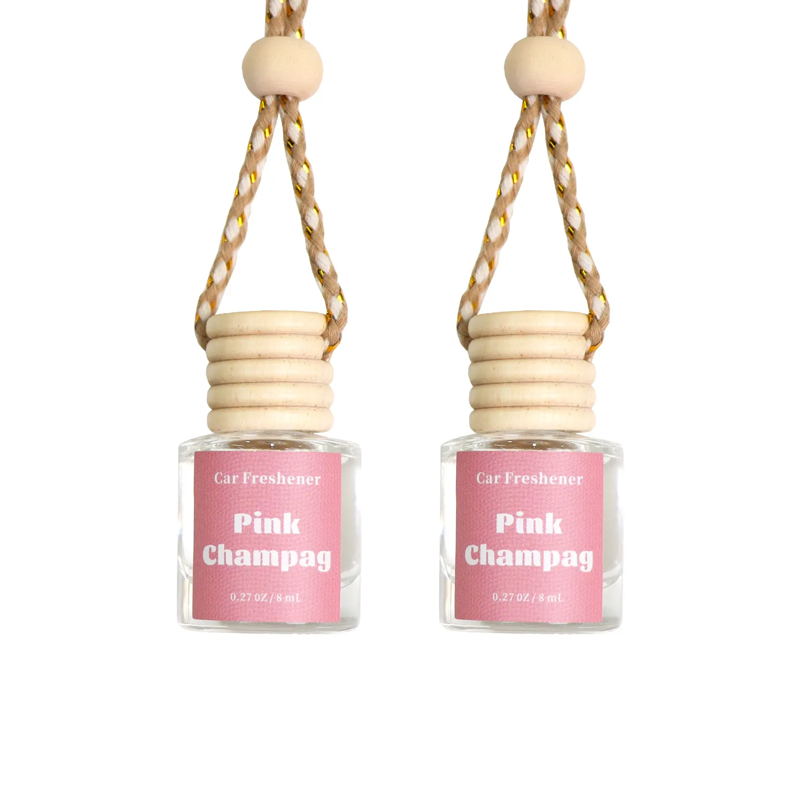 2-Pack Scented Car Fragrance Diffusers, Car Interior Accessories, Air Deodorizer (Scent Selection Available), Car Fragrance Diffuser