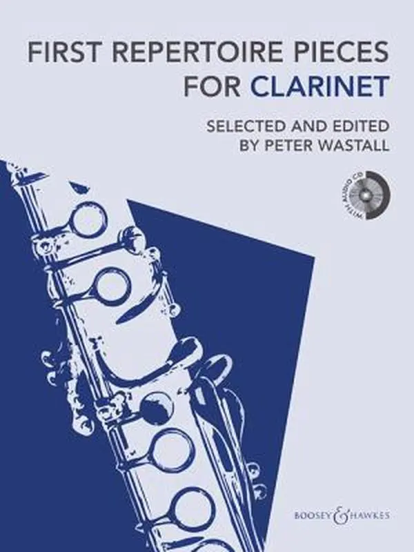 USED Book - First Repertoire Pieces for Clarinet [With CD (Audio)] (Paperback) - english
