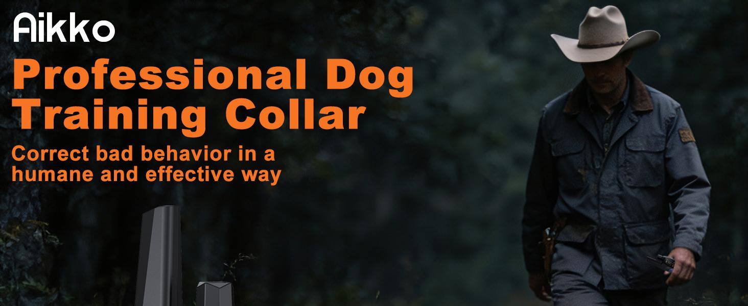 Dog Training Collar with Remote 800M Range, Beep Vibration Safe Shock Waterproof Rechargeable