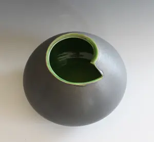 Ikebana Vase, Pottery Vase, Ceramic Vase, Ikebana Container,ceramics and pottery, decorative vase, Flower Vase, handmade vase by Kazem Arshi