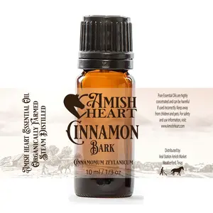 Cinnamon Bark Essential Oil | Amish Heart | Organic & Potent Health Benefits