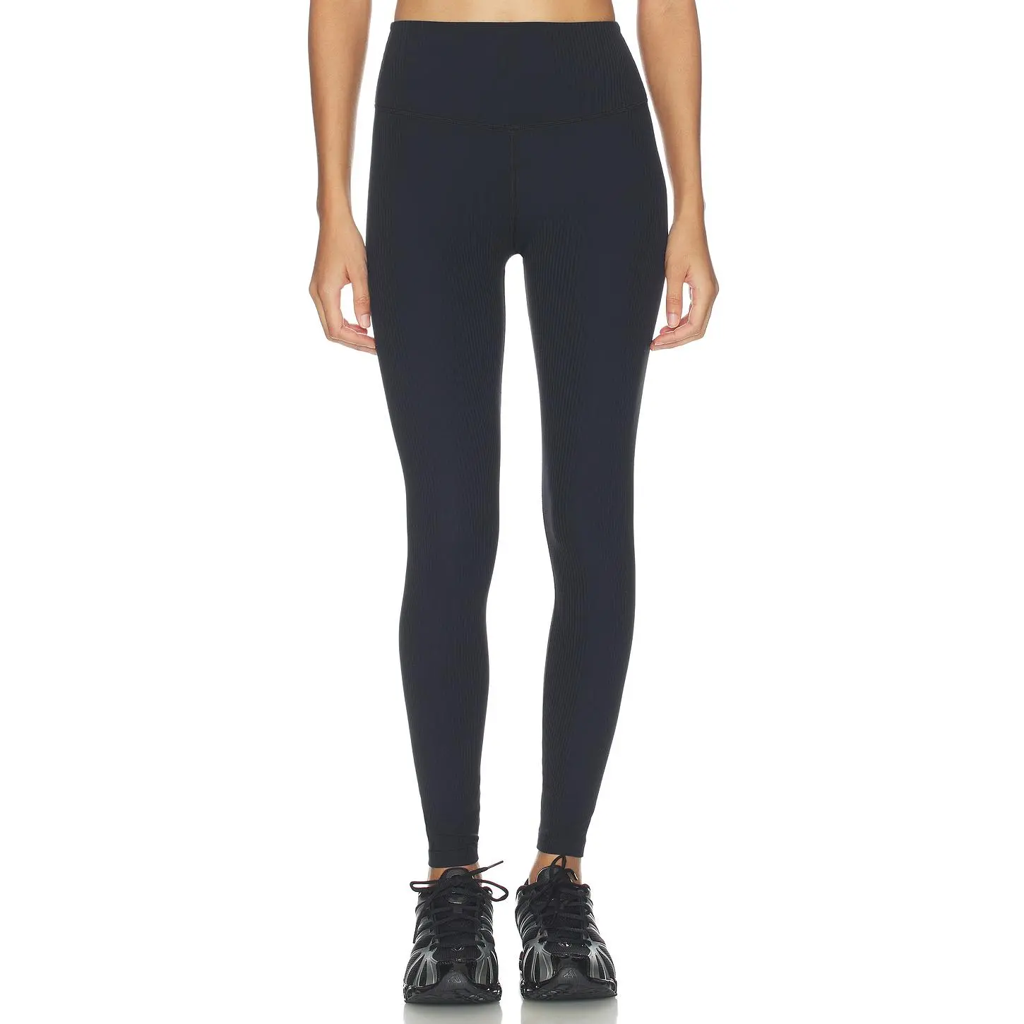 Splits59 Airweight Rib High Waist 7/8 Legging in Black Splits59 Airweight Rib High Waist 7/8 Legging in Black