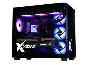 Xidax X6 XEN BLACK Gaming PC Ryzen 7 7800X3D 8c (up to 5.0 GHz)- NVIDIA GeForce RTX 5070Ti - 32GB DDR5 5600MHz - 2TB M.2 NVMe - Genuine Windows 11 Home - WIFI - Assembled & Serviced Utah USA
