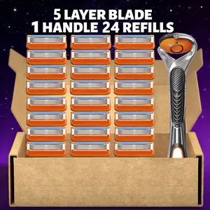 Men's manual shaver kit, blade material is safe and rust proof, easy to use and replace, high-quality material can be washed with water as a whole, classic men's shaving tool, Shaving Products