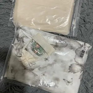 CL69 New Arrival  Women's Floral & butterfly Hijab Cardigan Two Piece Set Bat Sleeve Cropped Cuff Design Cool and Ventilated Holiday Casual Style,Fashionweek