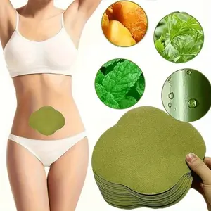 50 Pcs Abdominal Firming Patches, Breathable Non-Woven Fabric, Comfortable Fit for All Skin Types, Ideal for Home and Fitness Use