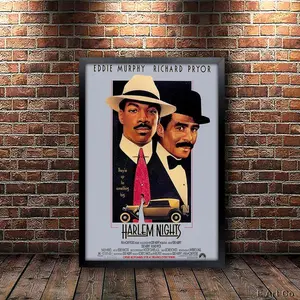Vintage Harlem Nights Movie Poster - Classic Decor For Movie Buffs -  Without Frame