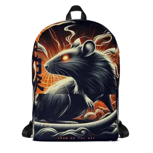 Year of the Rat Chinese Zodiac Art #3 | Backpack