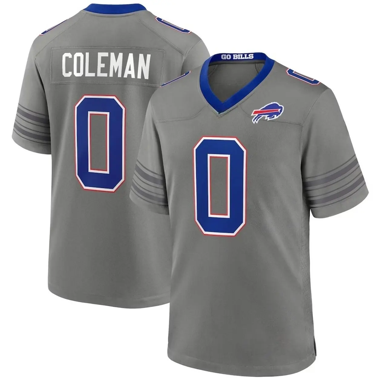 Unisex Football Buffalo Coleman 0 Nickel City Game Jersey - Gray New 2026