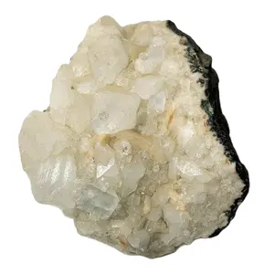 6in Apophyllite with Stilbite Crystal Cluster Home Ornament