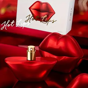 1.01oz(30ML)Exquisite High-End Perfume For Women,Red Lip Kiss Perfume,Elegant And Refreshing Date Perfume,Suitable For Birthday Gifts,Halloween Gifts,Christmas Gifts,Valentine's Day,Party Gifts,Portable For Travel,Comfortable,Suitable For Students