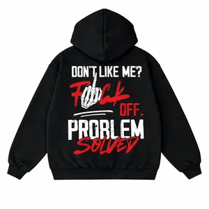 Savage "Don't Like Me" Graphic Hoodie 100%Cotton Unisex Plus-Size Short-Sleeve Couple's Tops / Hoodies XS-XXL, Long Sleeve, Clothes