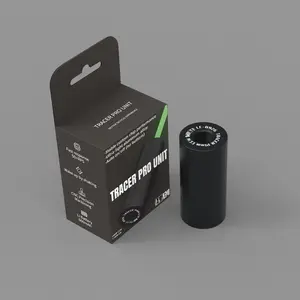 Tracer Pro Unit Lighter Glow in Dark with Fast Response Switch Auto On Off by Shaking and USB Battery Charging With 19mm straight connector to 14mm reverse thread adapter.