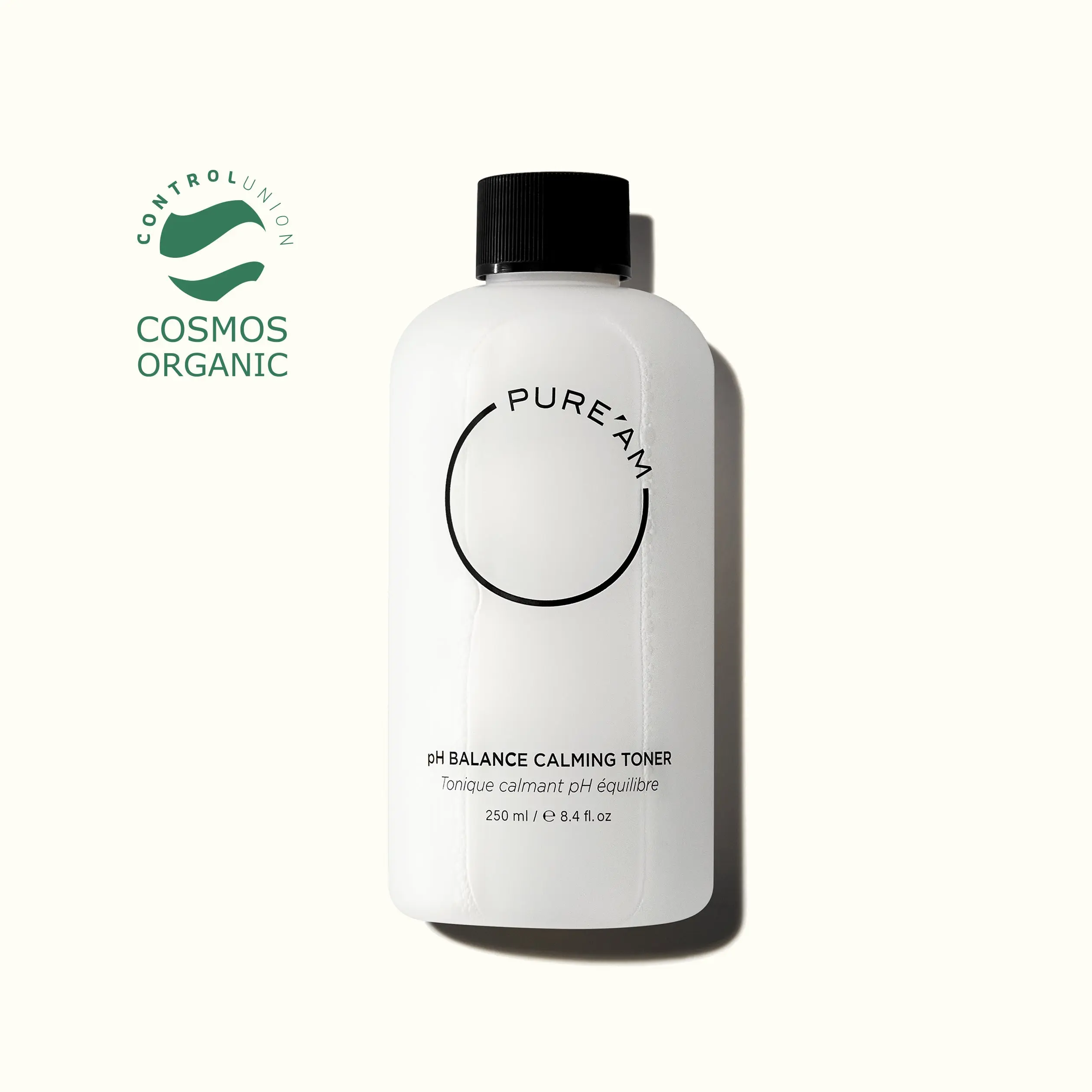 PURE'AM pH Balance Calming Toner - Hydrating Formula for Organic Skincare, Moisturizing and Comfort