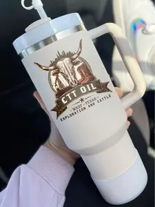 CTT Oil Exploration & Cattle West Texas Tumbler Cup 20oz 40oz