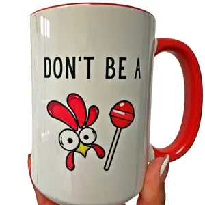 Funny Rooster Mug, Adult Humor, Ceramic Mug, Sarcastic Mug, Funny Cup, Rooster