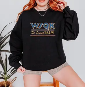Wsqk The Squawk 945 Shirt Wsqk Shirt Wsqk The Squawk 945 Fm Radio Shirt Wsqk Merch Wsqk T-shirt Retro Radio Tee Gift Wsqk YWsqk