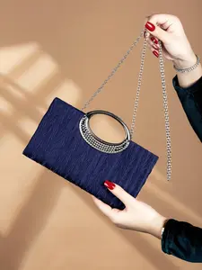 Women's Elegant Chain Print Evening Bag, Exquisite Trendy Flap Clutch Bag, Fashionable Crossbody Bag with Detachable Metal Chain for Party Decoration