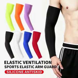 Summer Plus Size Ice Silk Sleeve Covers, Breathable Quick-Dry Arm Sleeves for Men and Women, Outdoor Sports Washable Arm Guards, Cooling Arm Covers