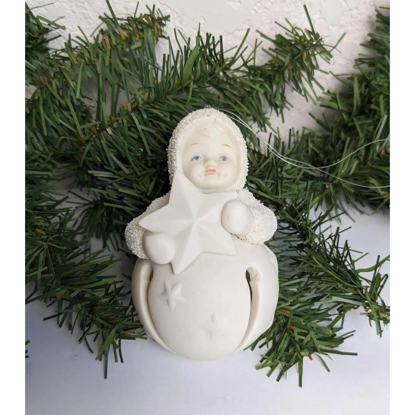 Vintage Snowbabies First Star Jinglebaby Christmas Ornament