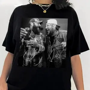 Post Mal Jelly Tee Roll Concert Tour shirt, Posty Beautifuly Broken Rapper Posty Tour Concert Tour Tee, Casual Style, No-Fade	