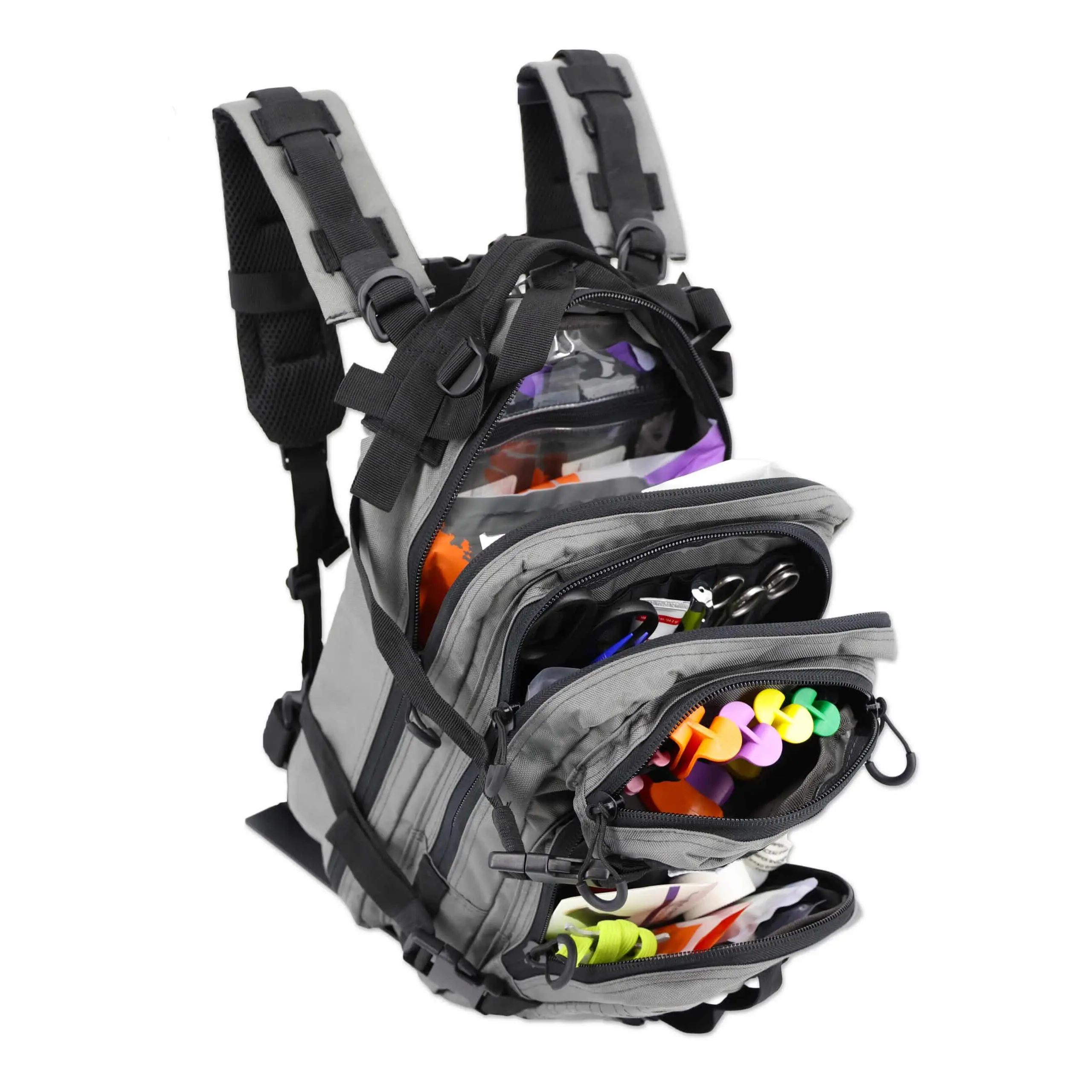 Tactical Assault Backpack w/ Trauma & Bleeding Fill Kit | PB89-SKM