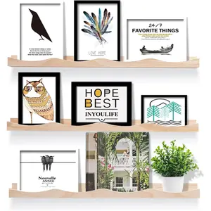 Floating Bookshelf for , Cloud Picture Ledge Shelf  23.6 Inches  Book Shelves Set 3,  Book Shelf for  Room,  Room,  Decor