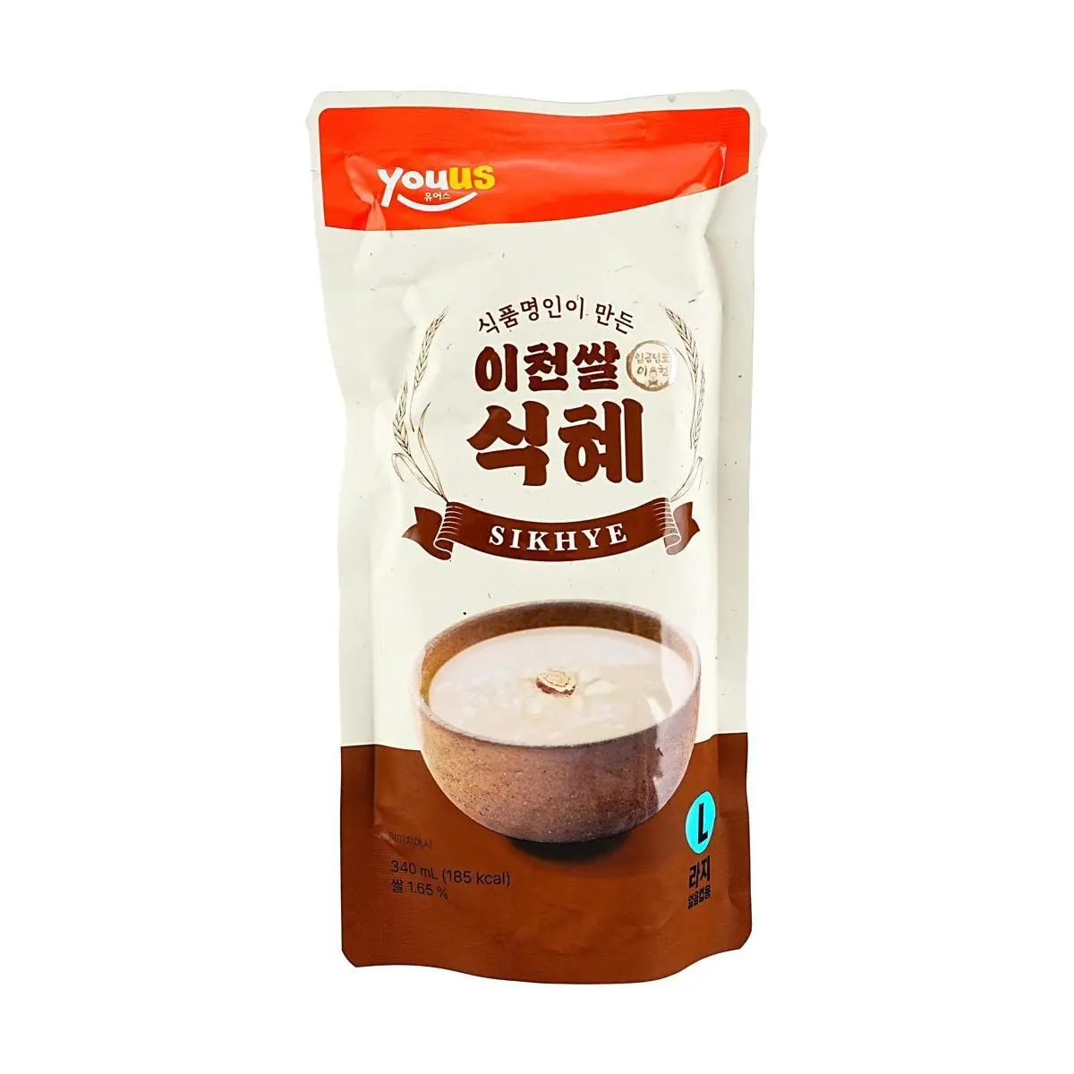 YOU US Korean Sweet Rice Drink 340ml - Refreshing & Delicious Convenience Store Favorite