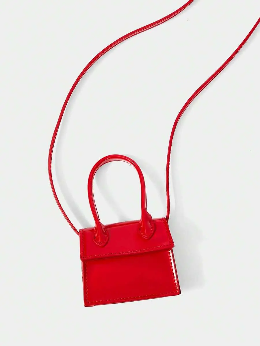 SHECARRY Mini Top Handle Satchel Bag