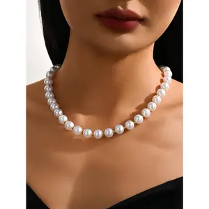 Soft Beaded Necklace, Elegant Women's Daily Wear Choker