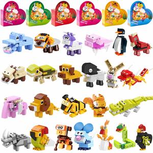 animal building blocks valentines cards for kids valentines cards 2025 valentine's day gifts for kids 2025 valentine exchange cards springtok christmas & black friday
