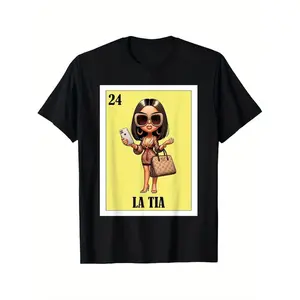 Funny Mexican Designs For Familyfunny Mexican Design For Aunt Fresa Version La Tia Tshirt