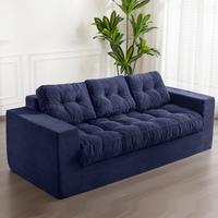 Navy 3 Seater