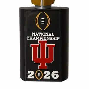 Indiana 2026 CFP National Championship Trophy Replica | 17-Inch Non-Customizable College Football Playoff Trophy