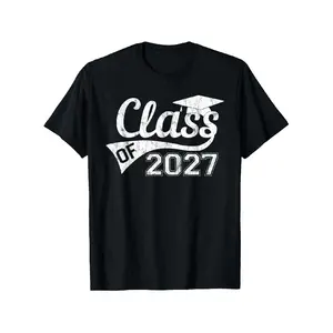 merch shirts Class of 2027 Graduation 2027 Senior First Day of School T-Shirt