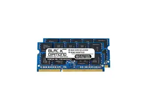 Black Diamond Memory 16GB (2 x 8GB) ECC Unbuffered DDR3 1600 (PC3 12800) Server Memory Model BD8GX21600MTO22