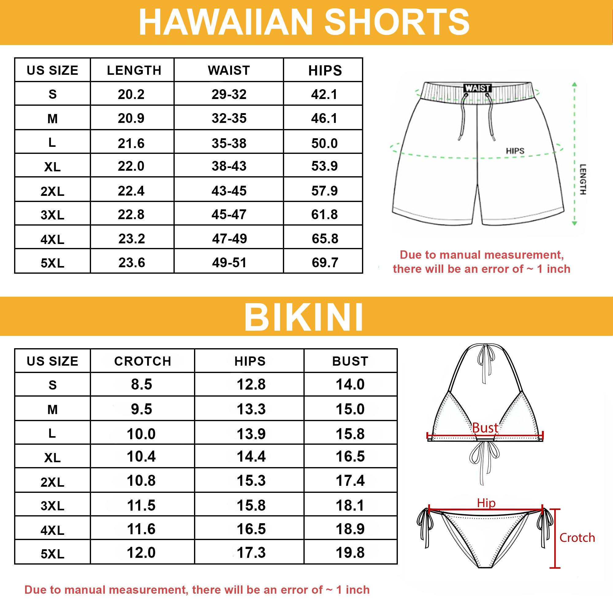 Michelob Ultra Stars and Stripes Bikini Set, USA Patriotic Matching Couple Beachwear, Men’s Bear & Truck Graphic Mesh Swim Shorts