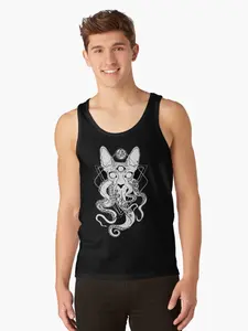 CATHULHU - the cosmic tentacle cat Tank Top