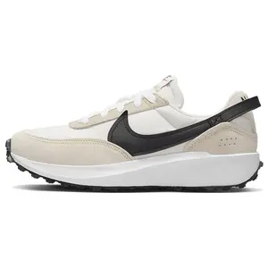 Nike Waffle Debut Women's Low-Top Casual Sneakers with Fabric-Leather Upper, Cushioned Comfort, and Slip-Resistant Durable Outsole Verifiable, with credentials and supporting global authentication